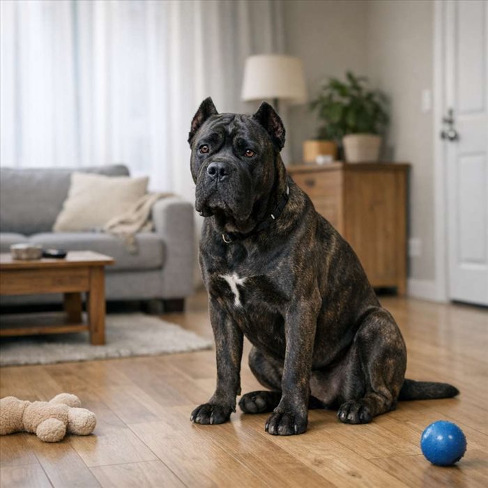 Le cane corso peut-il rester seul ? Conseils et durée idéale