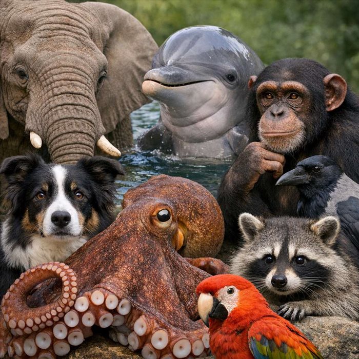 Quels sont les animaux les plus intelligents au monde ?