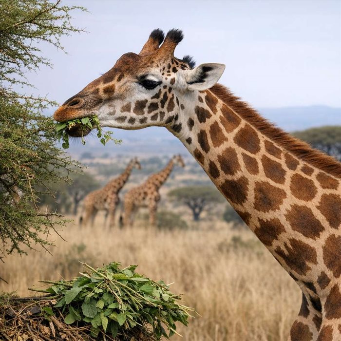 Que mangent les girafes ? Guide complet sur leur alimentation