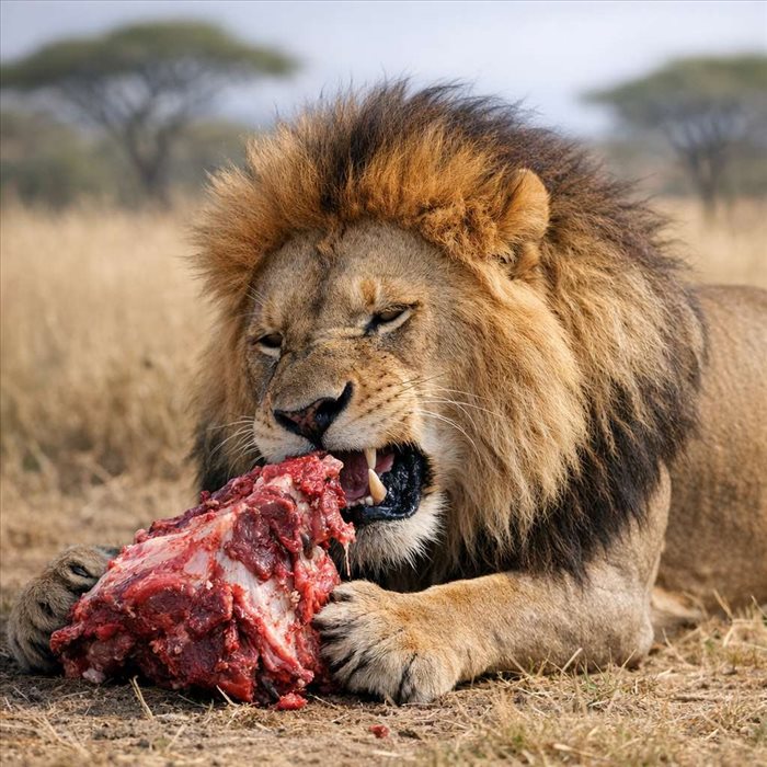 Que mange un lion ? Réponse complète sur son régime