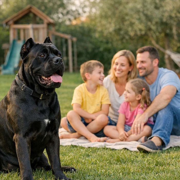 Cane Corso et famille : est-il vraiment recommandé ?