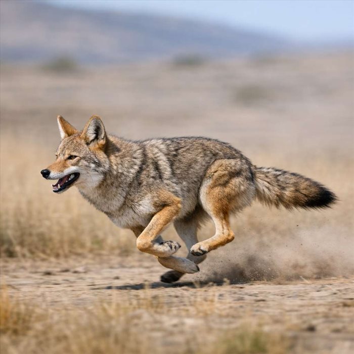 Quelle vitesse peut atteindre un coyote ? Vitesse, chasse et secrets 