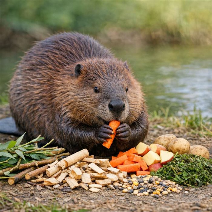Que mange un castor ? Alimentation, écorces et plantes