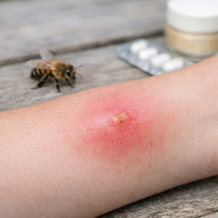 Piqûre d’abeille après 48 heures : faut-il s’inquiéter ?
