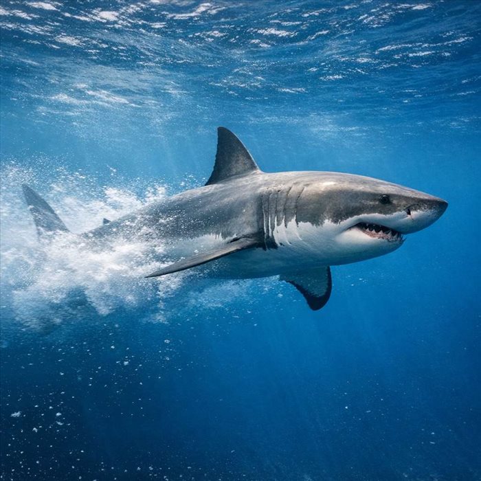 À quelle vitesse nage un requin blanc ? Réponse et faits clés