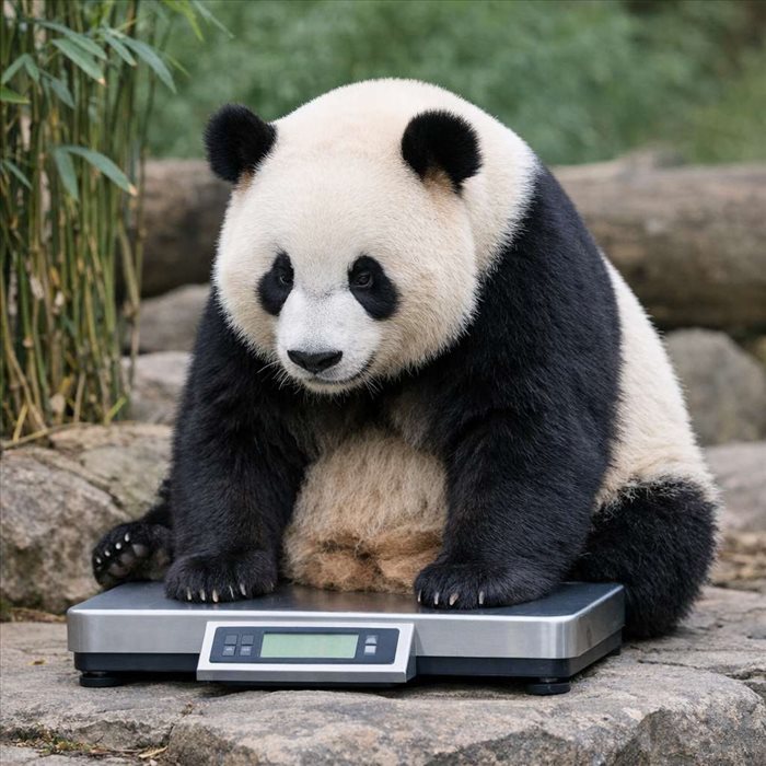 Combien pèse un panda géant ? Guide simple et complet