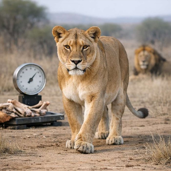 Quel est le poids d’une lionne adulte ? Guide complet