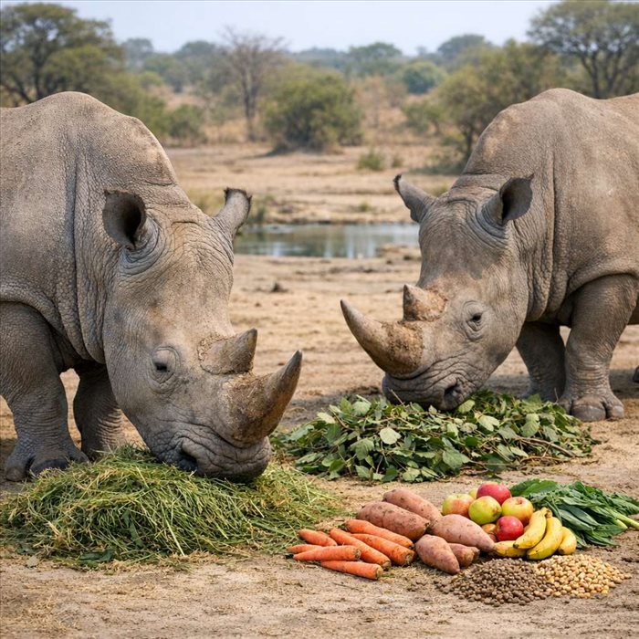 Que mangent les rhinocéros ? Guide complet et simple