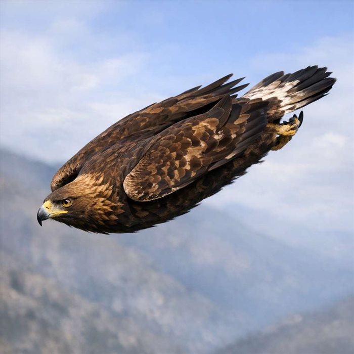 À quelle vitesse vole un aigle royal ? Vitesse, piqué et secrets