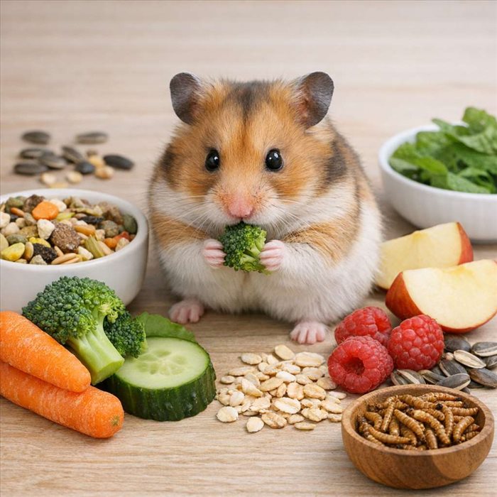 Que mange un hamster syrien ? Guide complet pour bien le nourrir