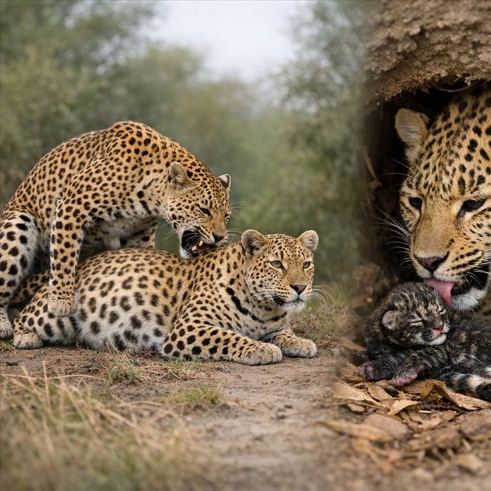 Reproduction du léopard : accouplement, gestation et naissance | Guide complet