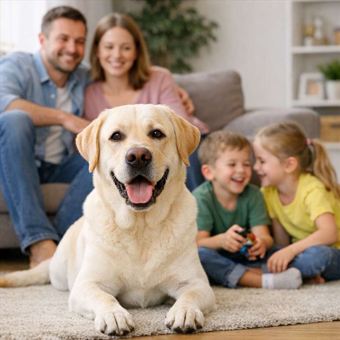 Labrador et vie de famille : est-ce le chien idéal ?