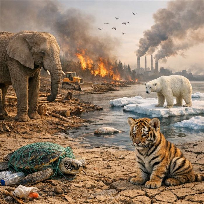 Pourquoi les animaux sont-ils en danger ? Causes et solutions