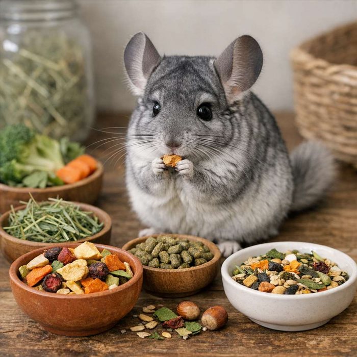 Que mange un chinchilla ? Guide complet pour bien le nourrir