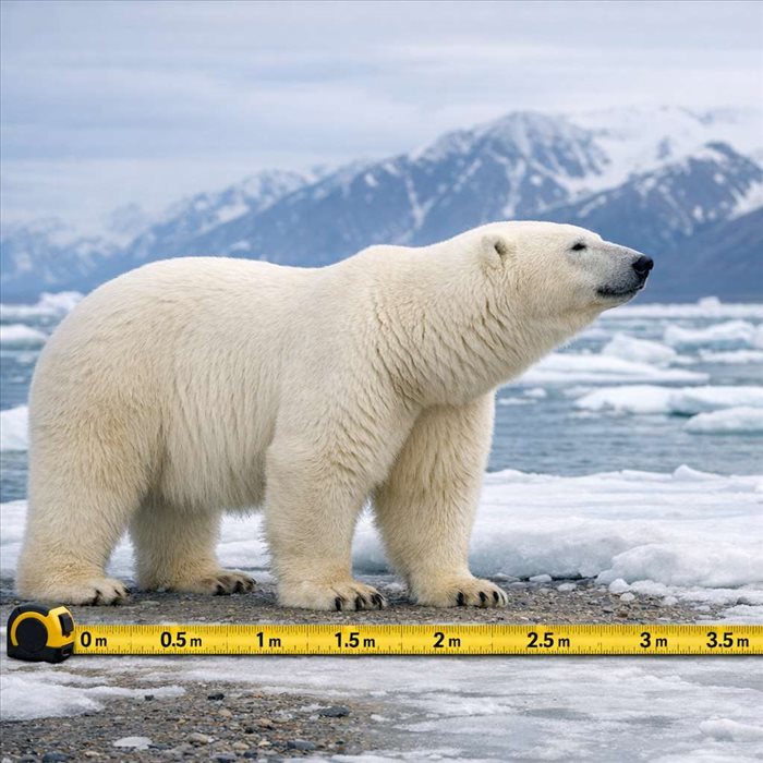 Longueur de l’ours blanc : taille maximale et records