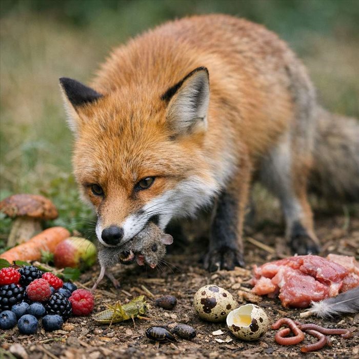 Que mange un renard roux ? Guide complet de son alimentation