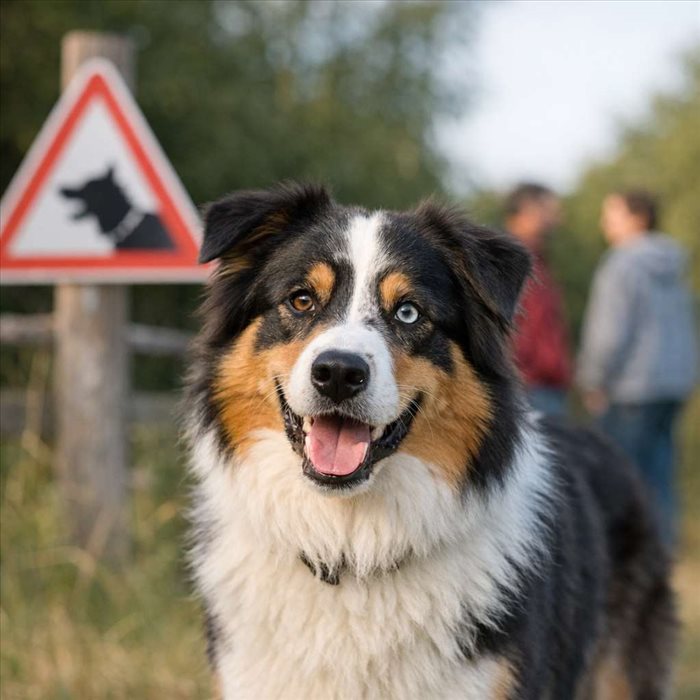 Le berger australien est-il dangereux ? Guide complet et rassurant