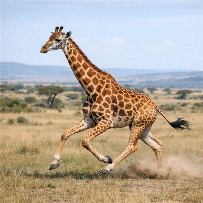 À quelle vitesse peut courir une girafe ? Vitesse et secrets